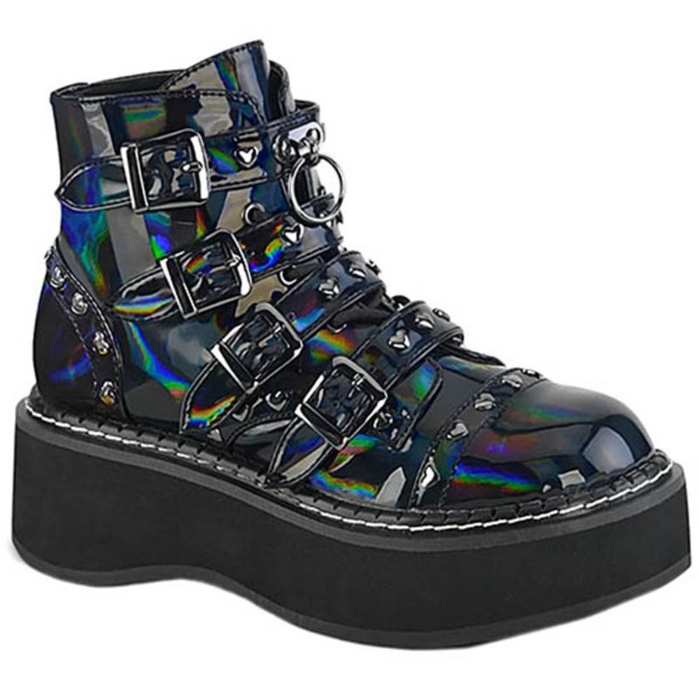 Bite Me Platform Boots - Picture 3 of 4